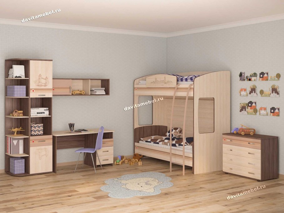 Стол письменный Британия 52.13