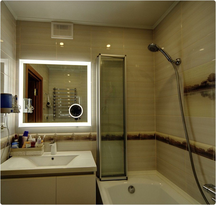 Ванная в доме под ключ