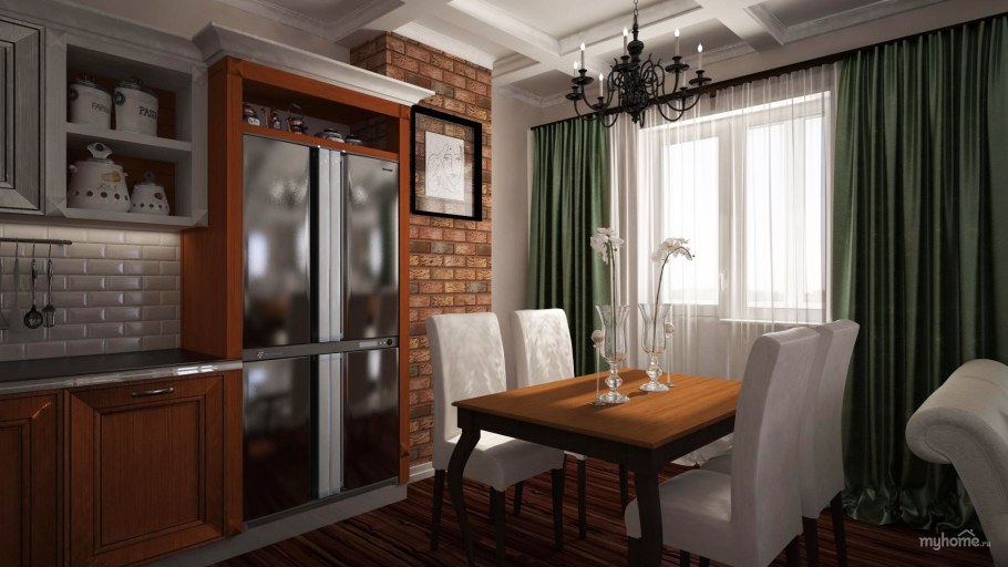 Перепланировка п44т трехкомнатной