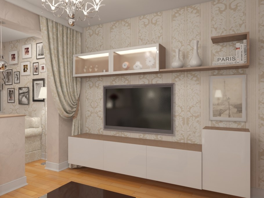 П44 двушка распашонка планировка