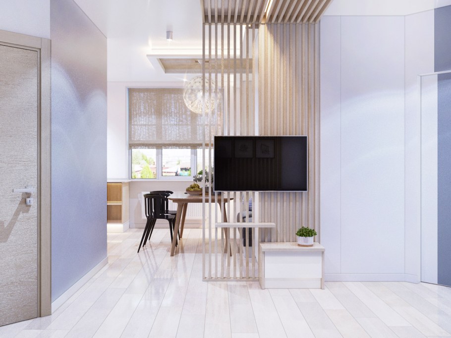 Интерьер кухни в двухкомнатной квартире