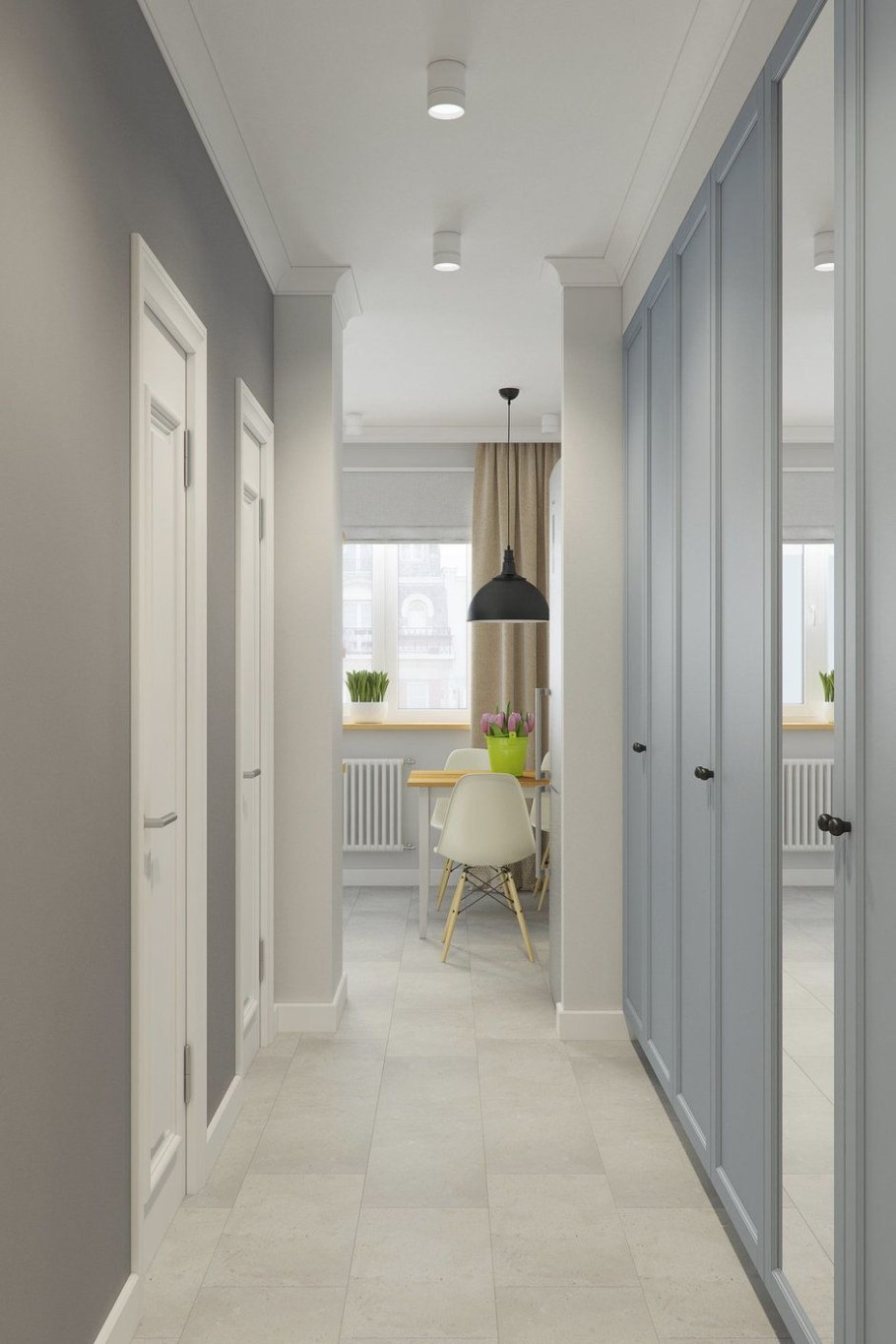 Прихожая п44 двушка распашонка