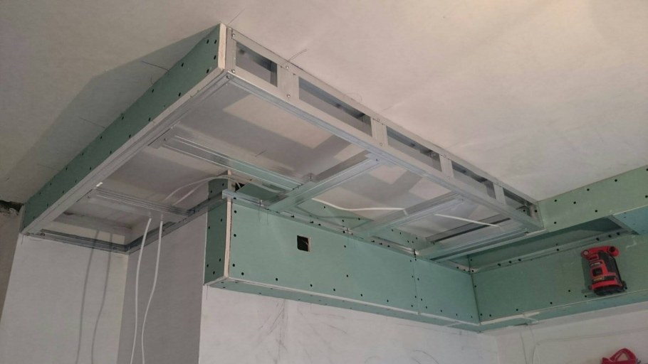 Кнауф короб из ГКЛ