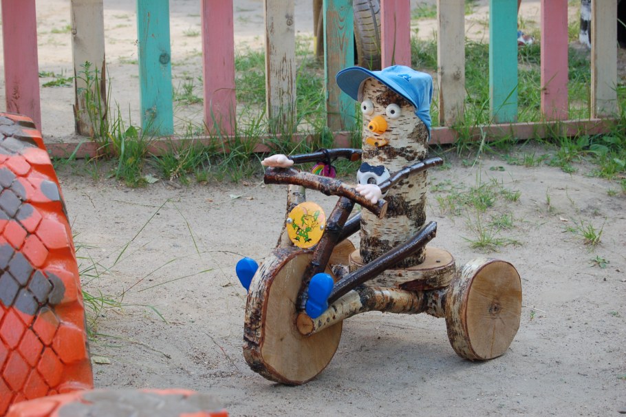 Поделки из бревен