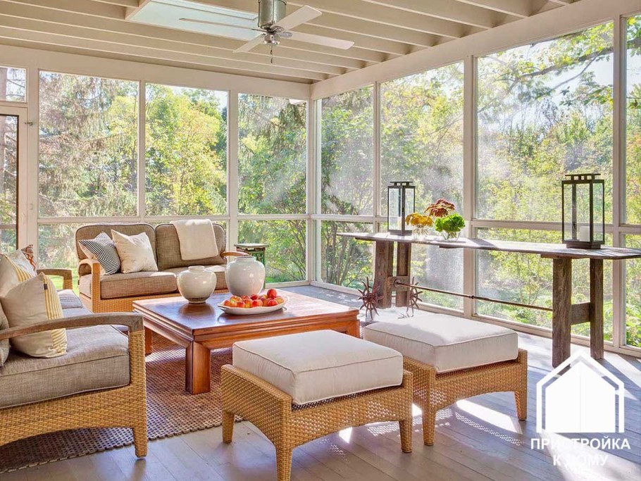 Интерьер террасы