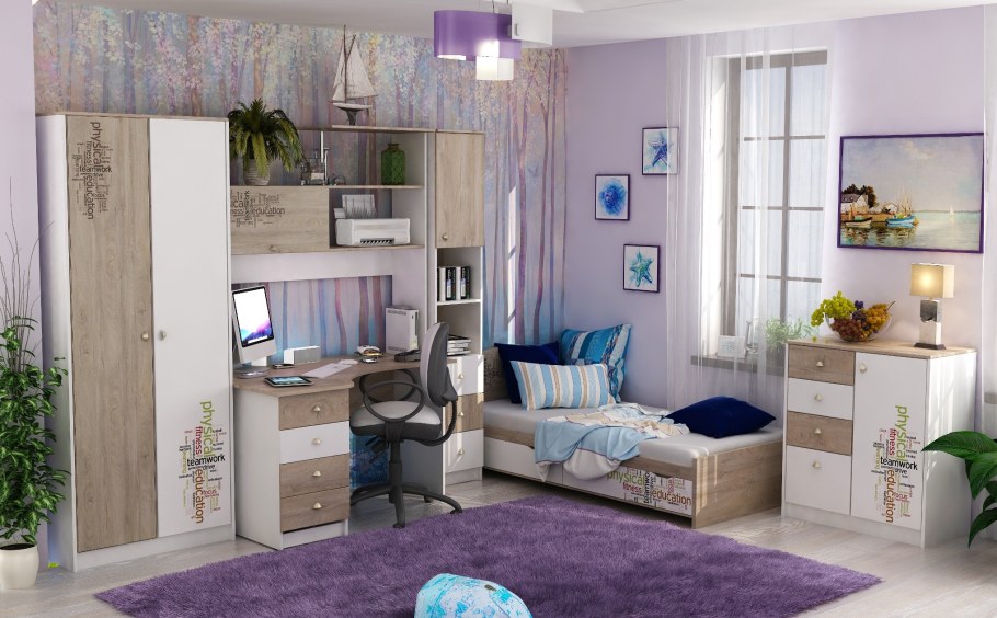 Кровать детская Лючия ТРИЯ