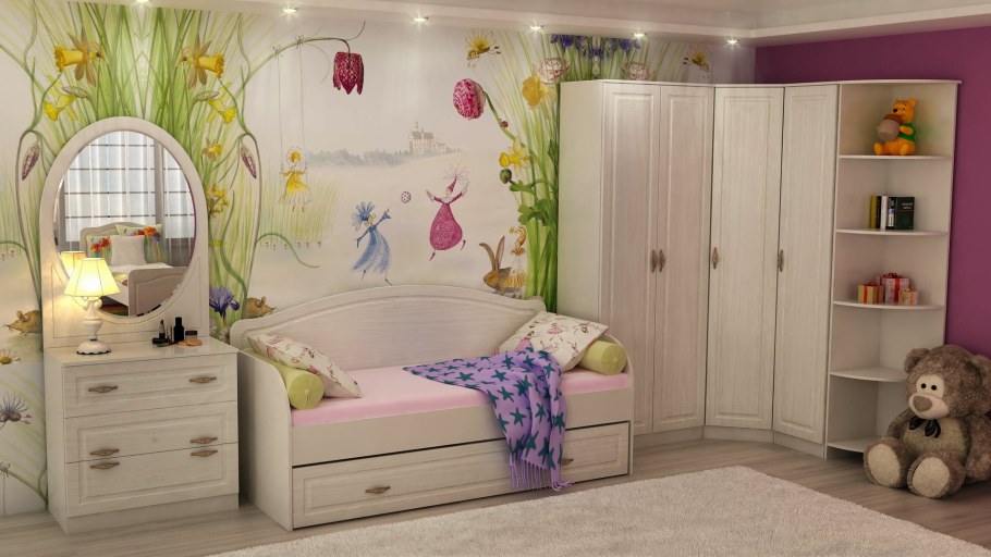 Кровать Мальвина-1