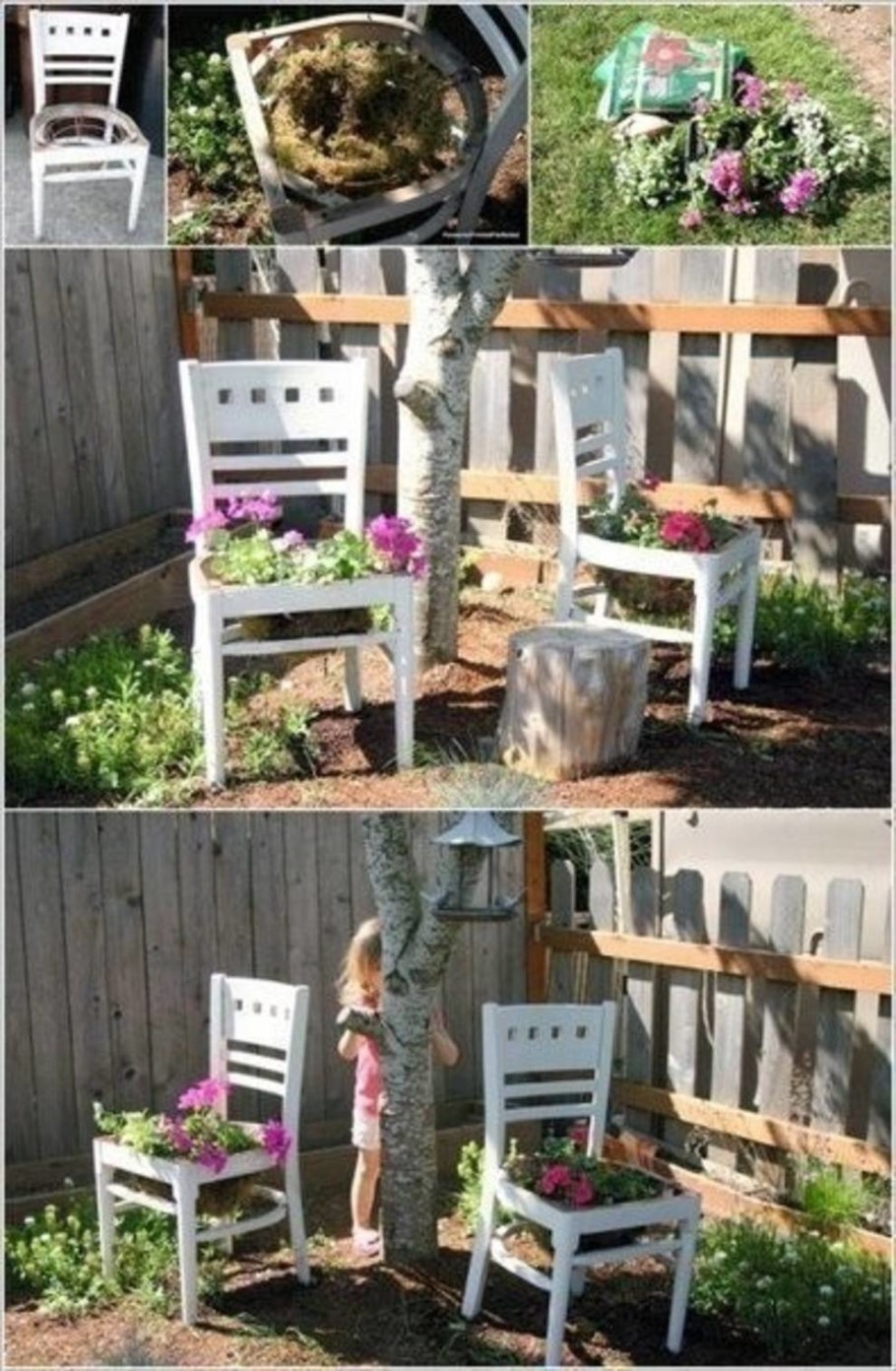 Старый стул на даче