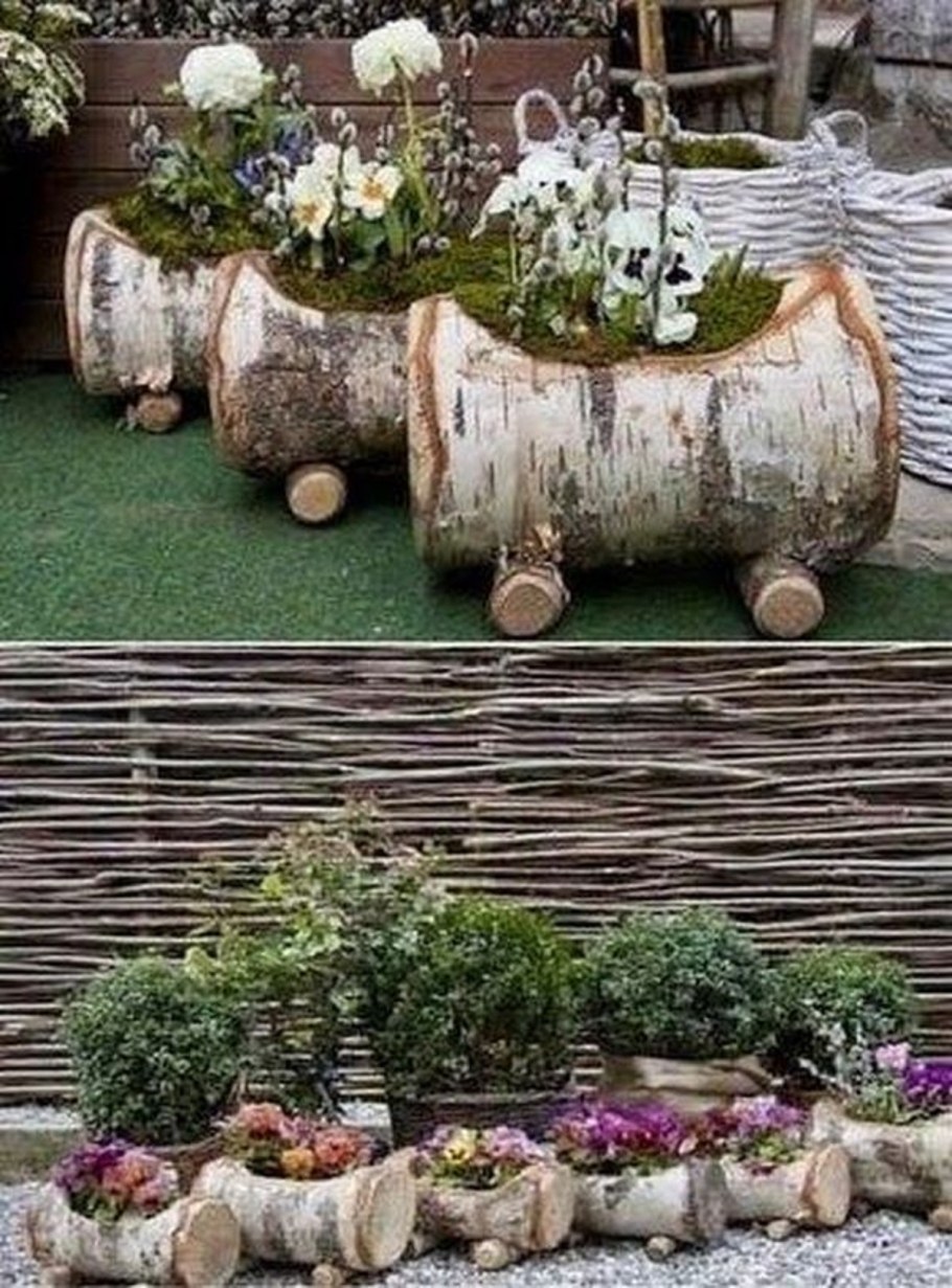 Деревянный декор для сада