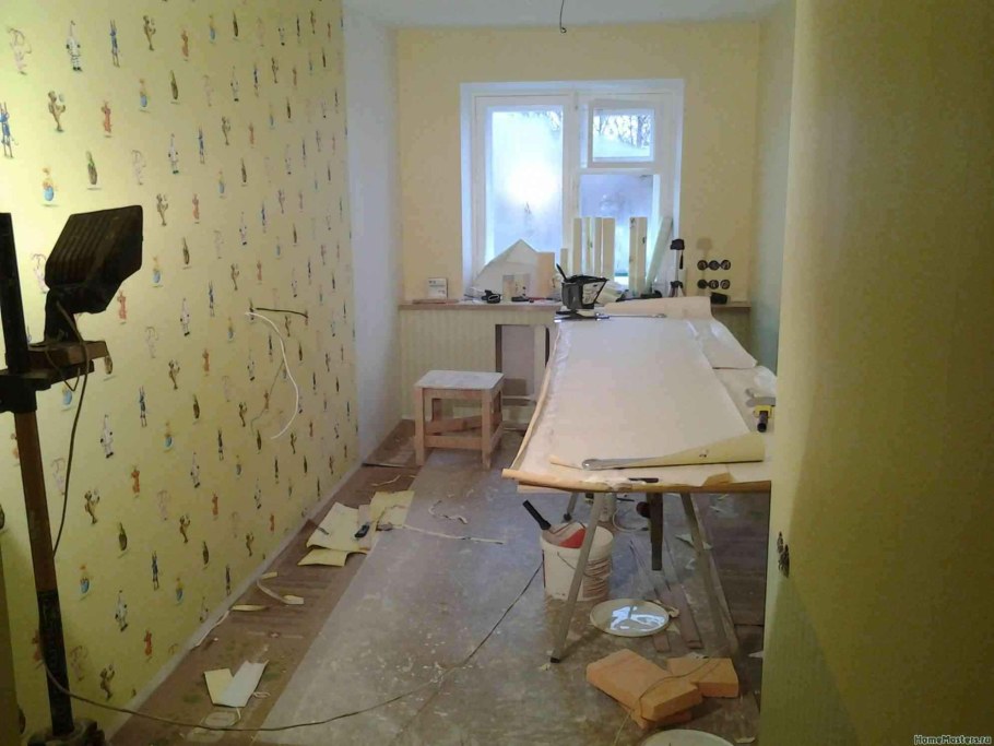 Очерёдность ремонта в комнате