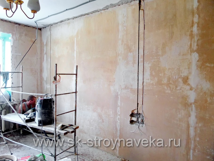 Этапы ремонта комнаты