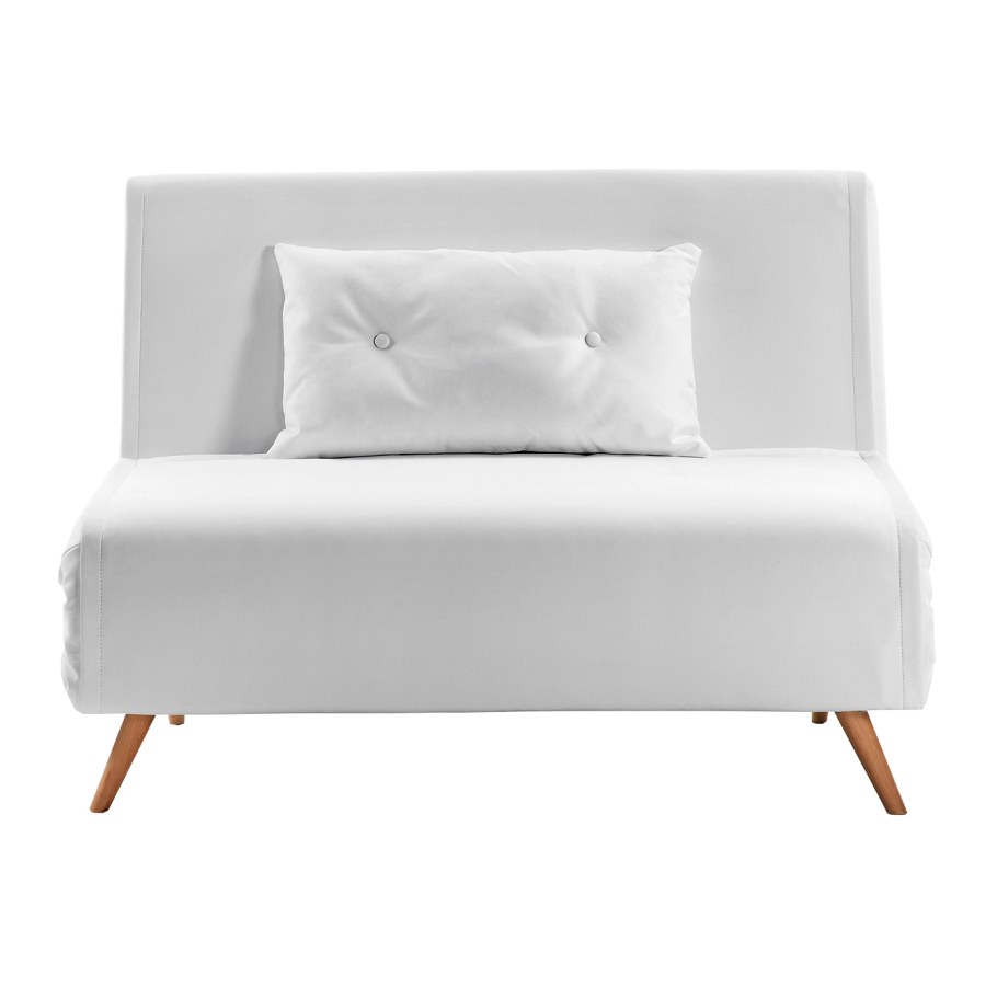 Гостиная с кроватью в скандинавском стиле