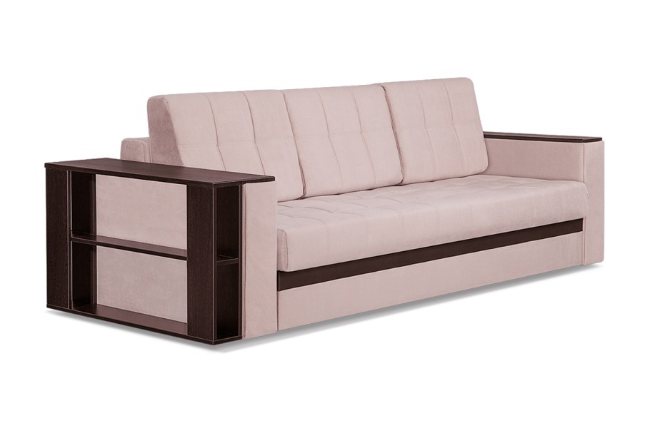 Диван прямой стрим Биг XL ФЛАУ беж выкатной