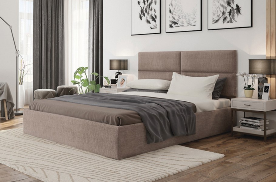 MLK кровать Сити (Latte)