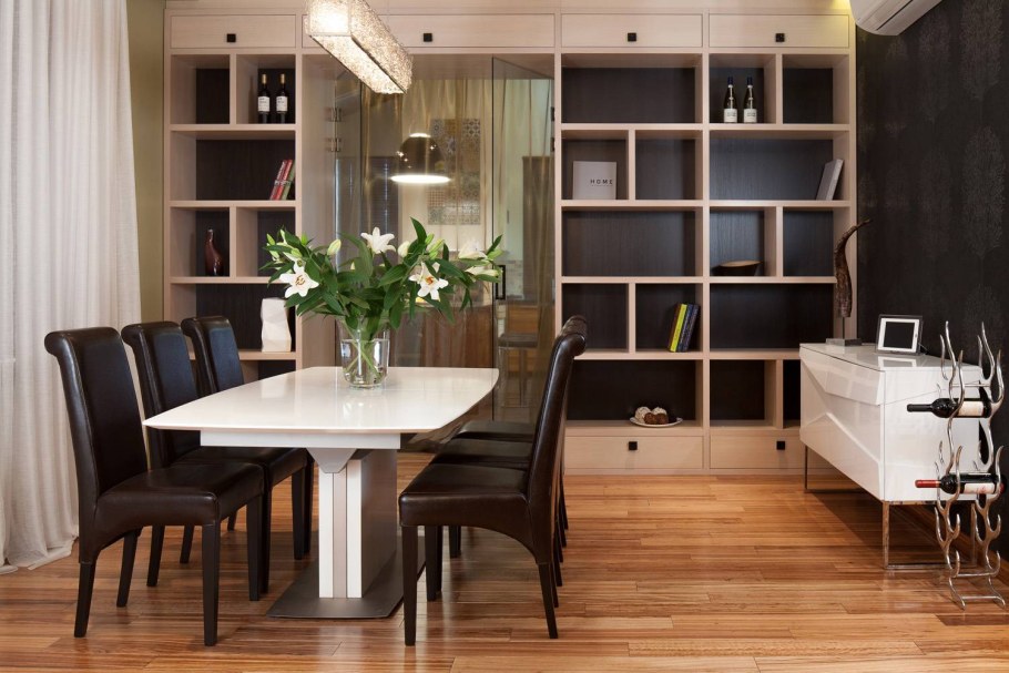 Функциональная кухня столовая фото интерьер