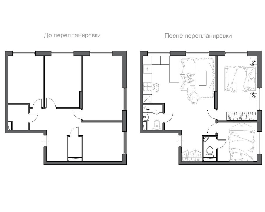 Схема «порядок осуществления перепланировки жилого помещения