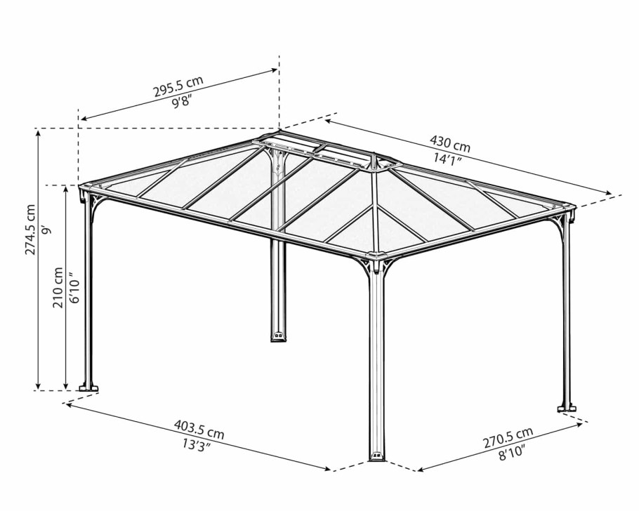 Беседка Palram Canopia