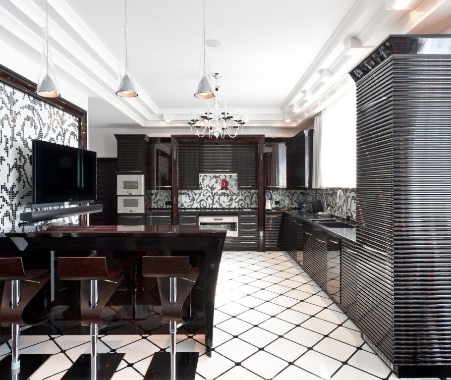 Кухня в стиле ар деко