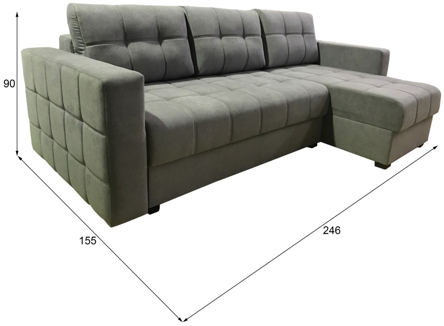 Office Sofa Size