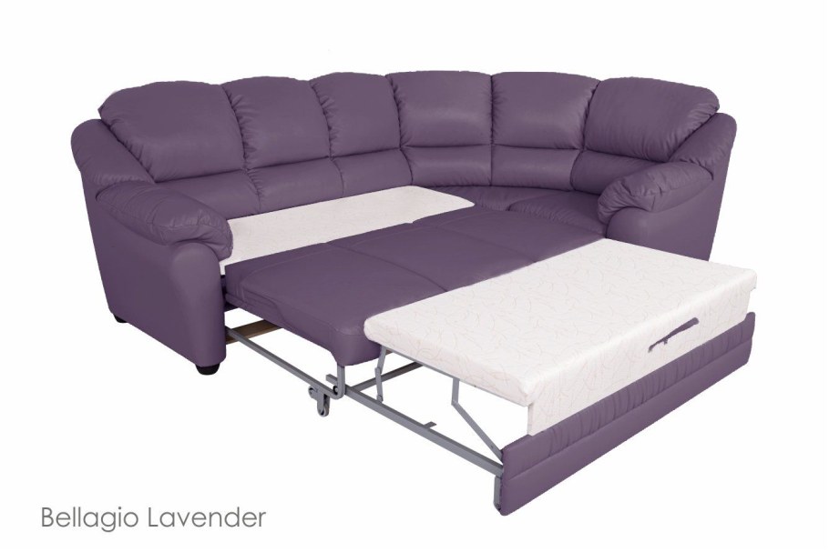 Кожаный диван Берг, кофейный 3199597