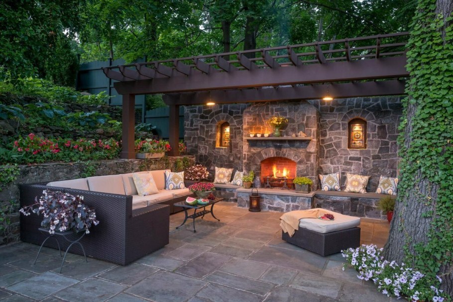 Печь-барбекю"Дачная Кантри"