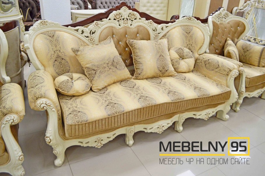 Модульный диван Мария с оттоманкой