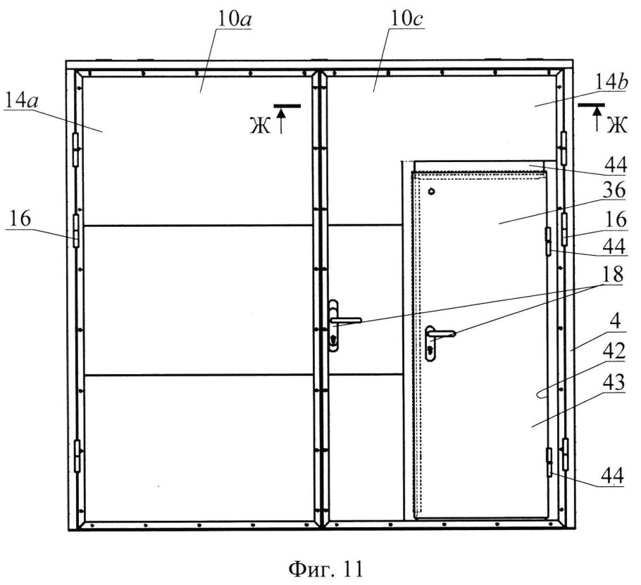 Чертеж каркаса ворот из бруса