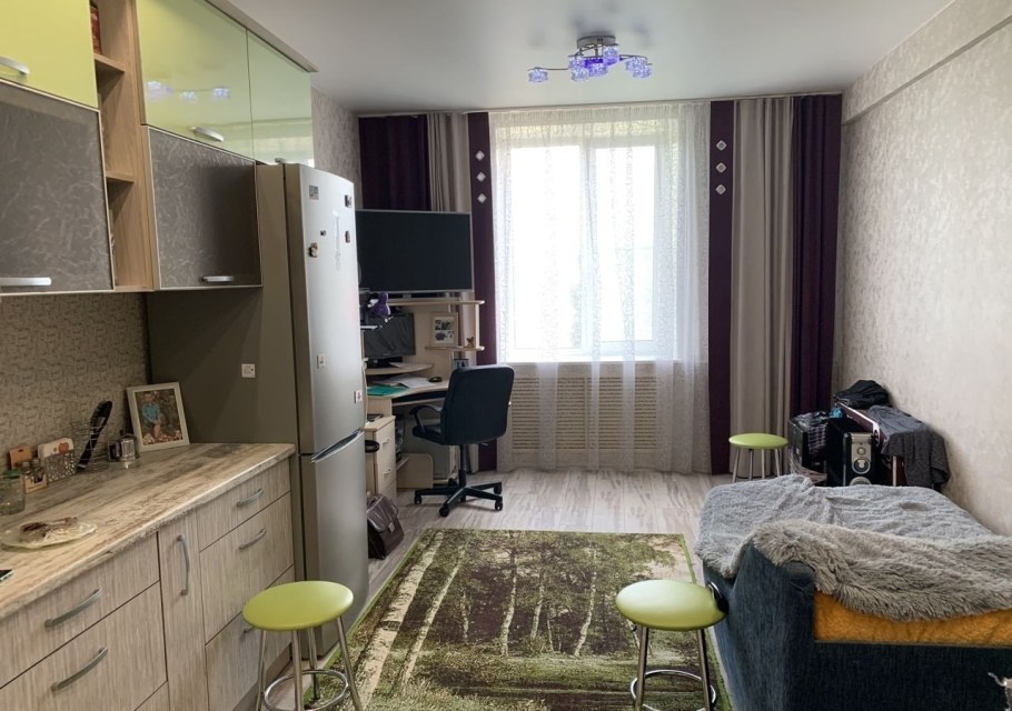 Планировка комнаты в общежитии 12 кв.м