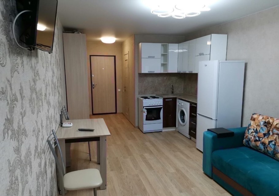 Кухня в комнате в общежитии 18 кв