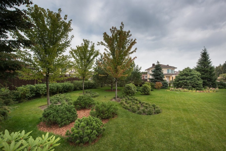 Ландшафт участка в скандинавском стиле