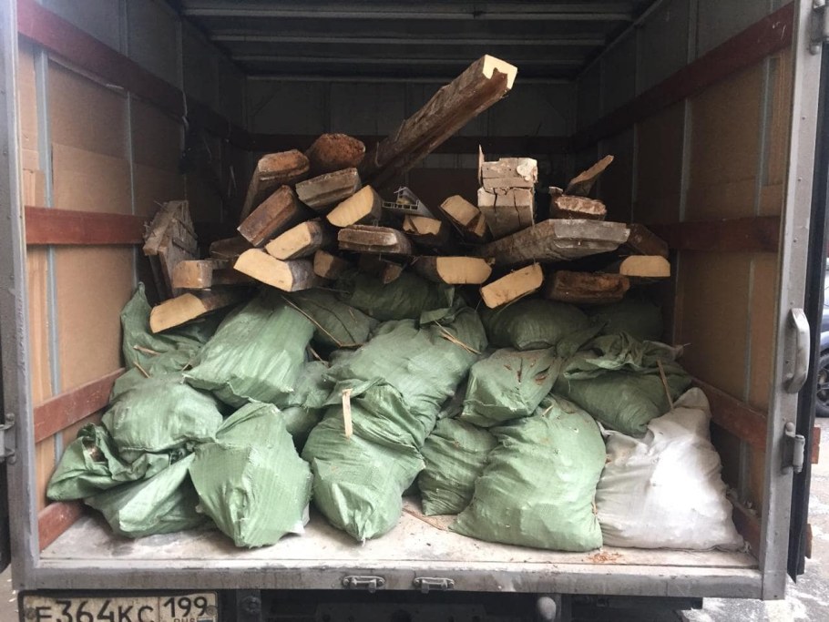 Вывозим строительный мусор