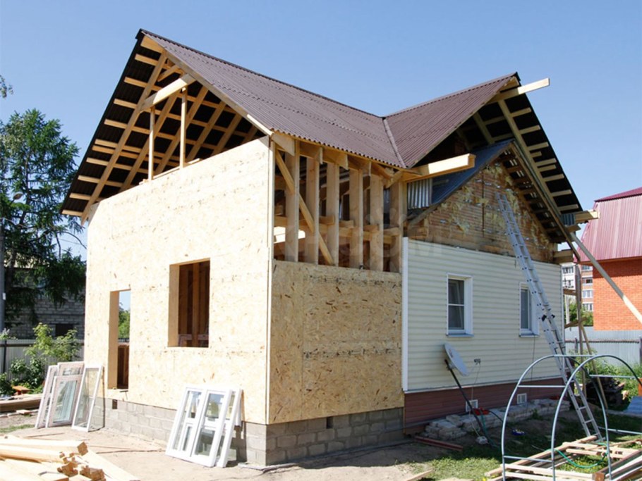 Реконструкция деревянного дома