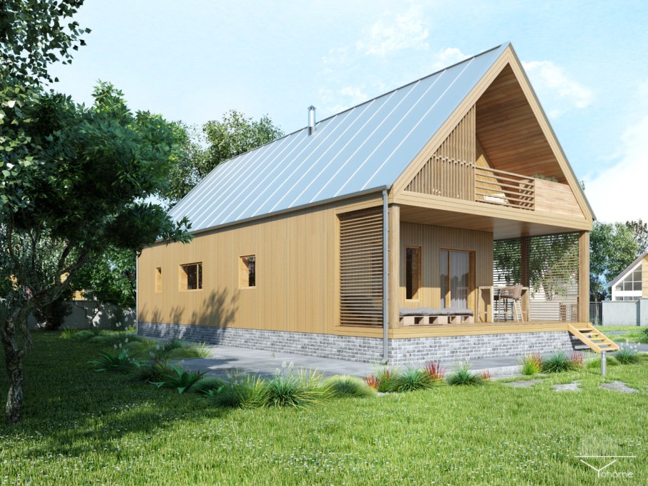 Перестройка дачного домика