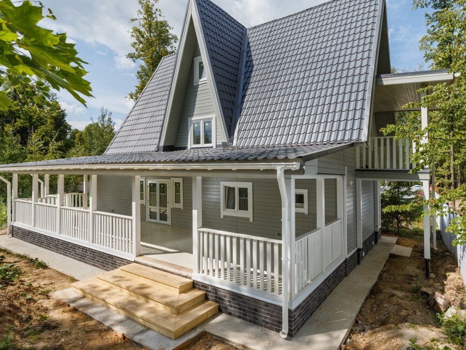 Каркасно щитовая пристройка