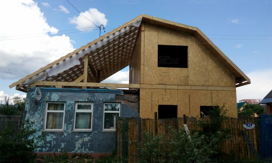 Жилая пристройка к дому