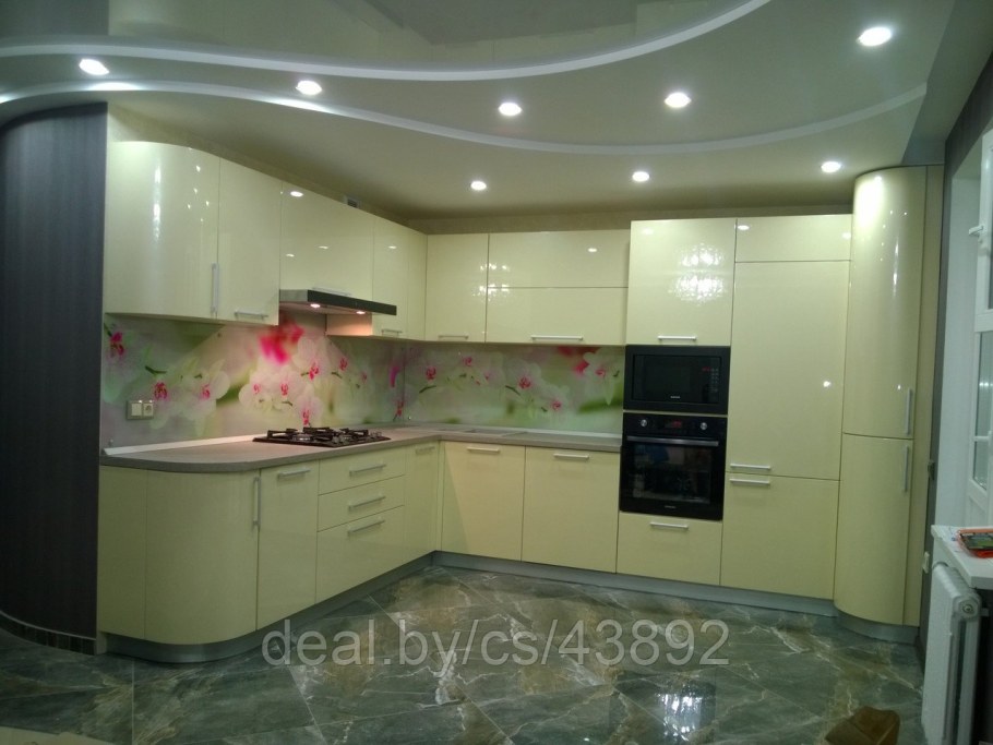 Встроенная кухня угловая