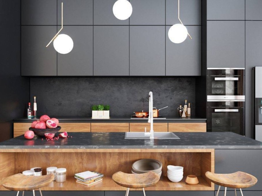 Модные фасады для кухни 2023