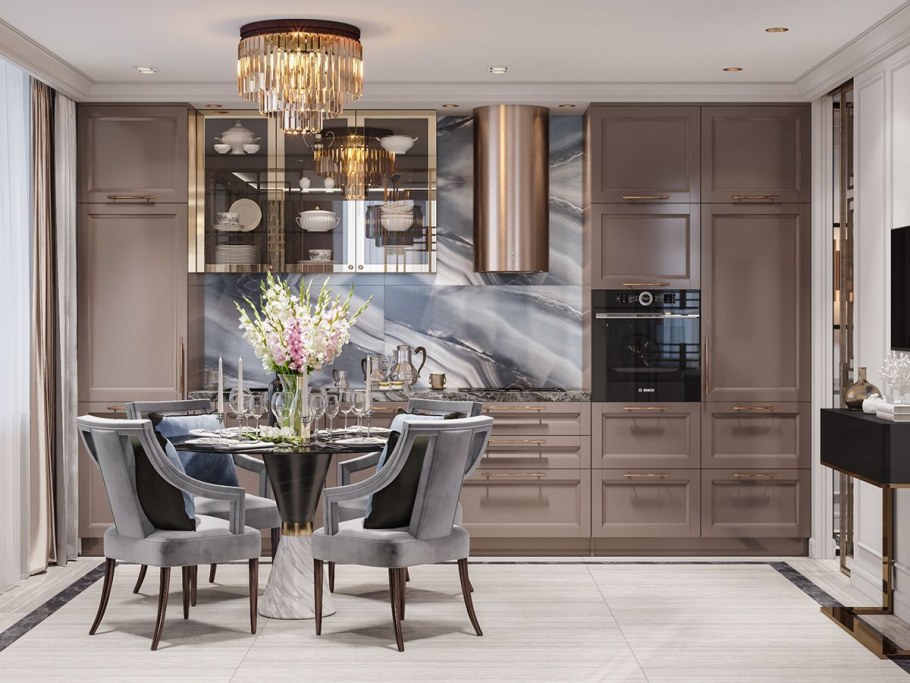 Кухня Неоклассика 2022 белая