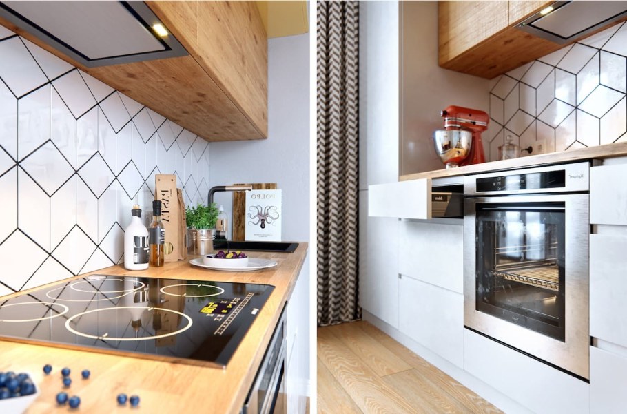 Дизайн кухни 2023 тенденции фото г образные