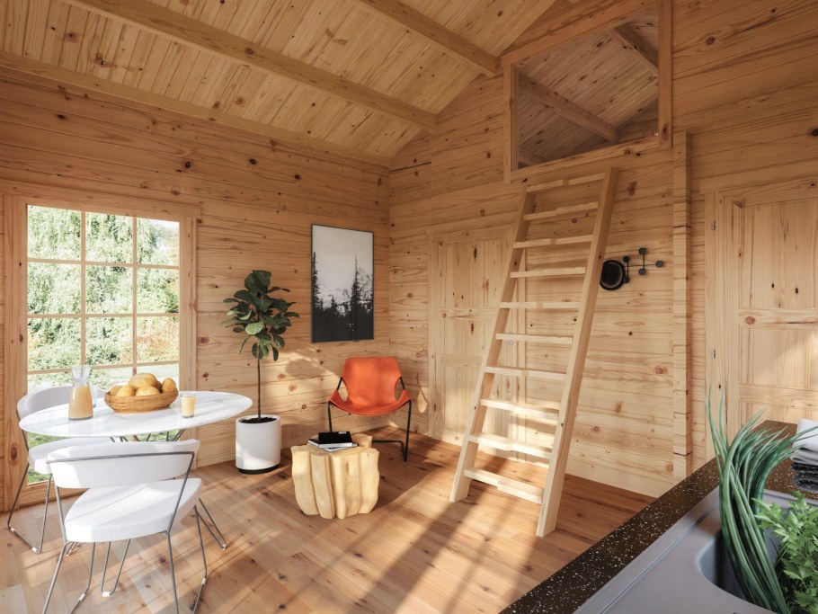 Тини Хаус с террасой