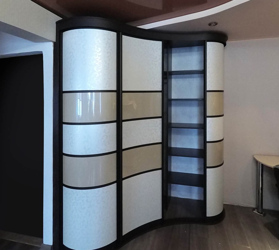 Шкаф Рамир радиусный угловой