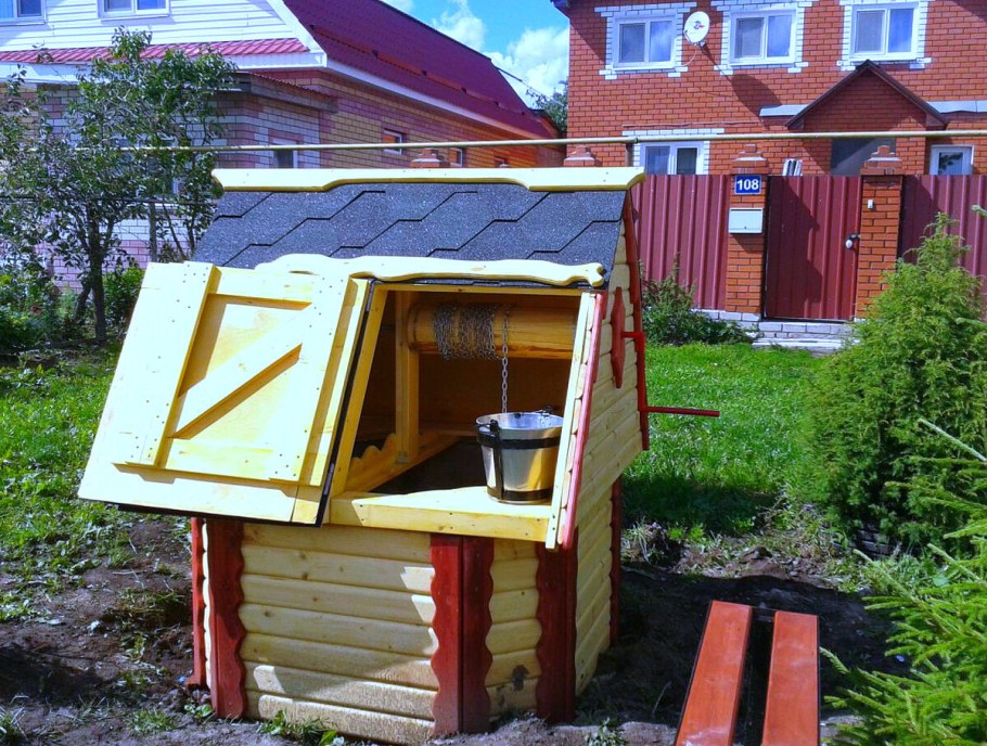 Домик для скважины