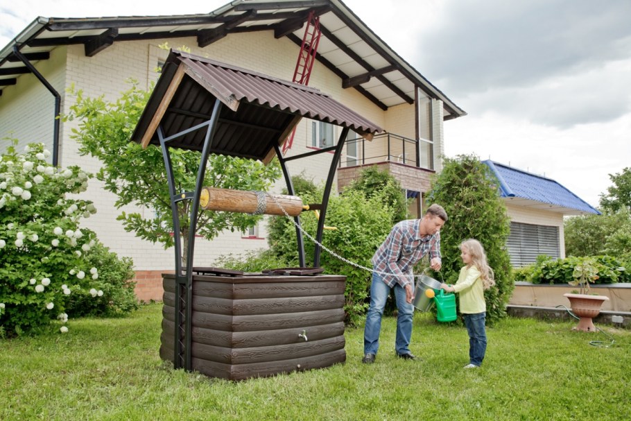 Домик для колодца