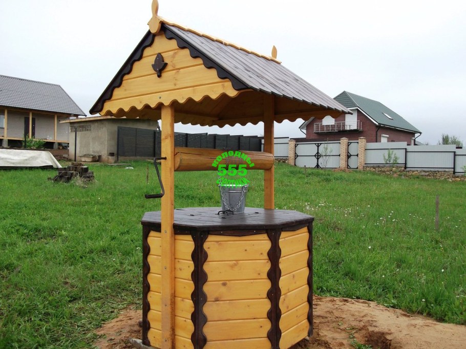 Отделка колодца