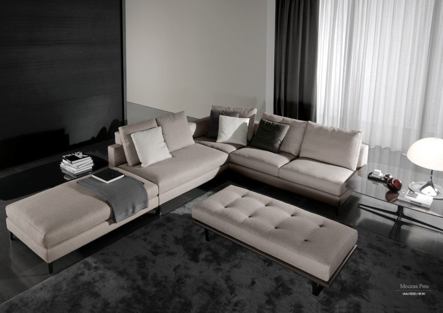 Модульные диваны Minotti п - образные