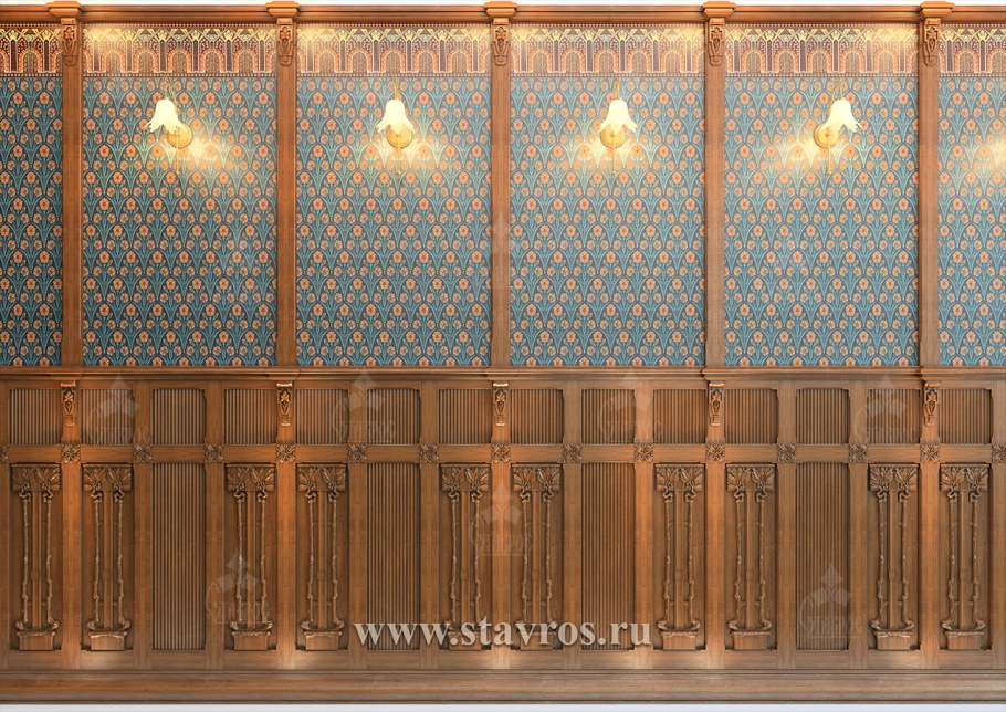 Резные панели буазери