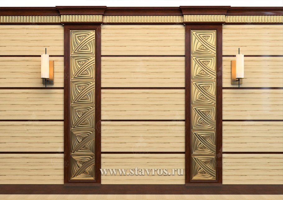 Буазери (стеновые панели из дерева)