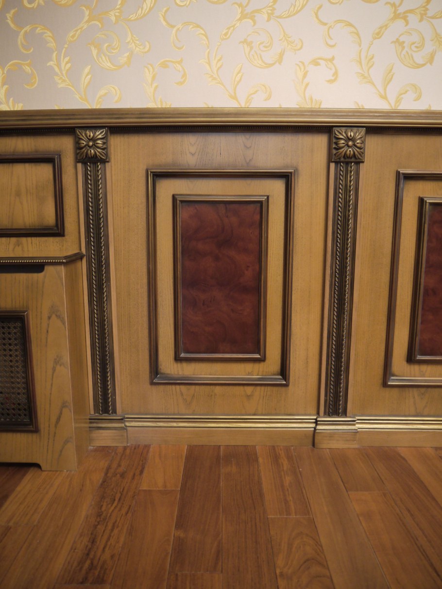 Декоративные панели буазери для внутренней отделки стен