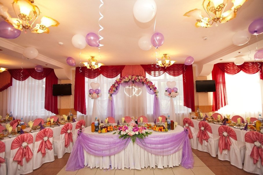 Украшение банкетных залов