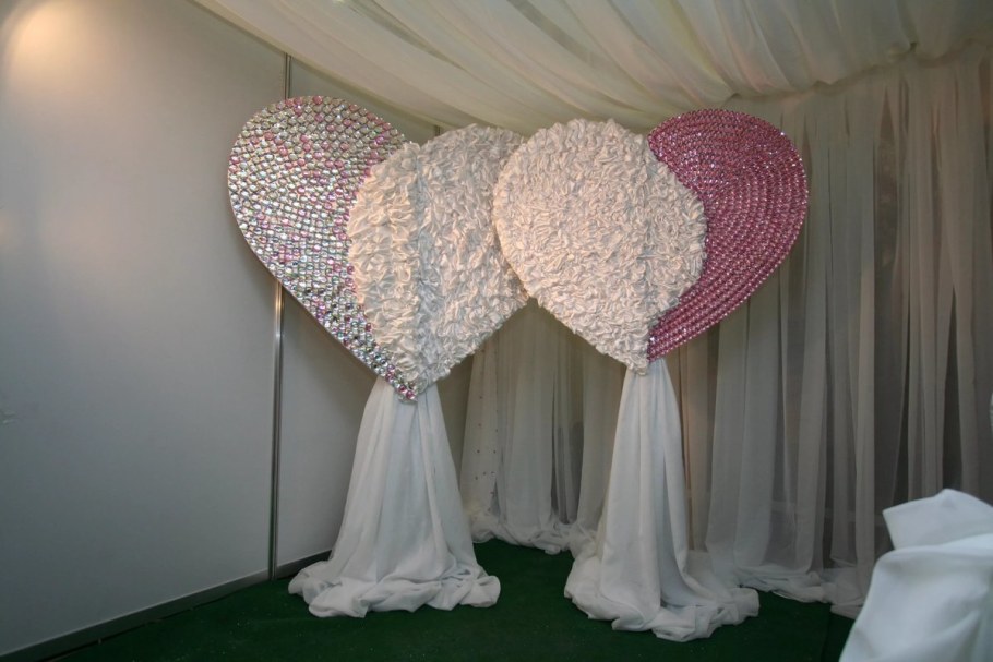 Декор на свадьбу своими руками